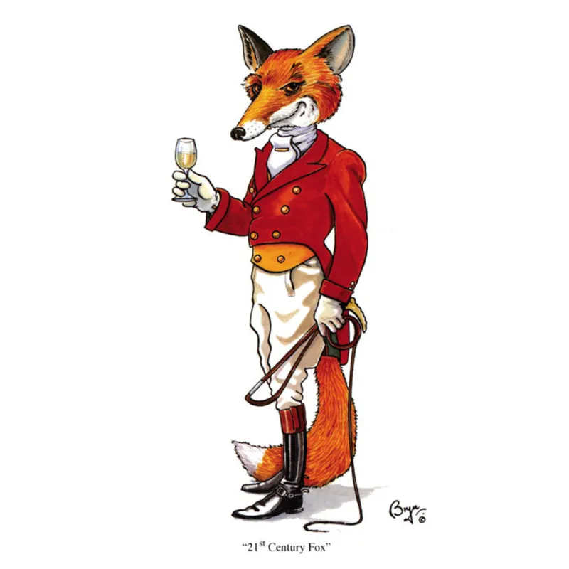 21st Century Fox Greeting Card - Bryn Parry