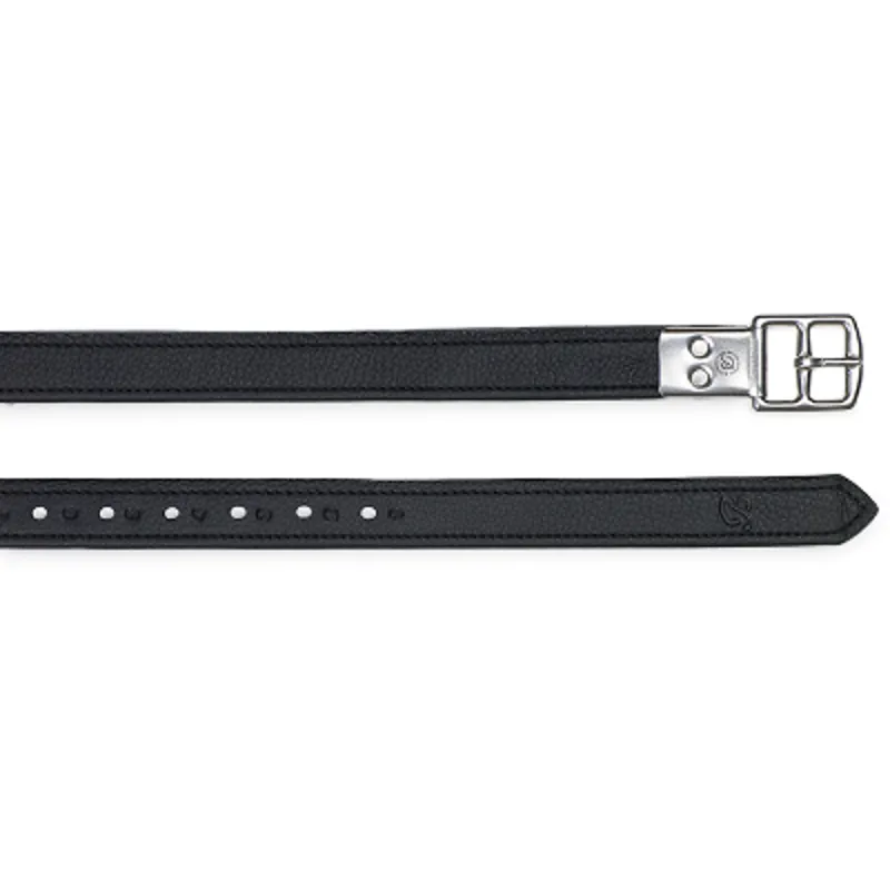 Bates Stirrup Leathers Classic Black