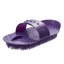 Plastic Curry Comb Large Purple