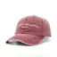 Blackfort Equestrian Washed Denim Baseball Cap Burgundy
