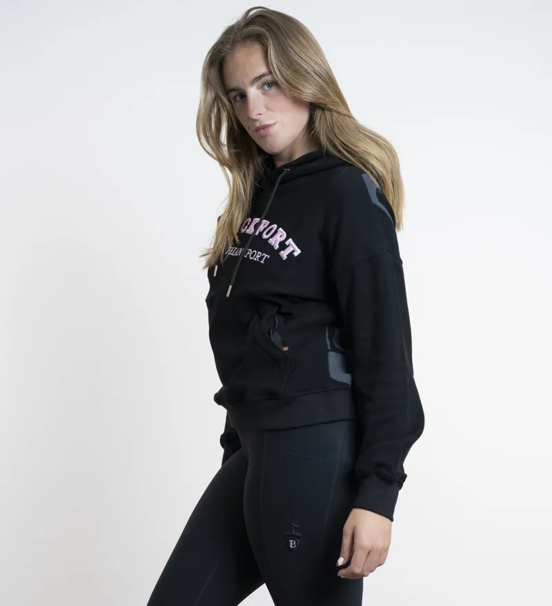 Blackfort Equestrian Grace Hoodie Black/Blush Pink-2