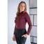 Blackfort Equestrian Cool Mesh Base Layer Long Sleeve Burgundy