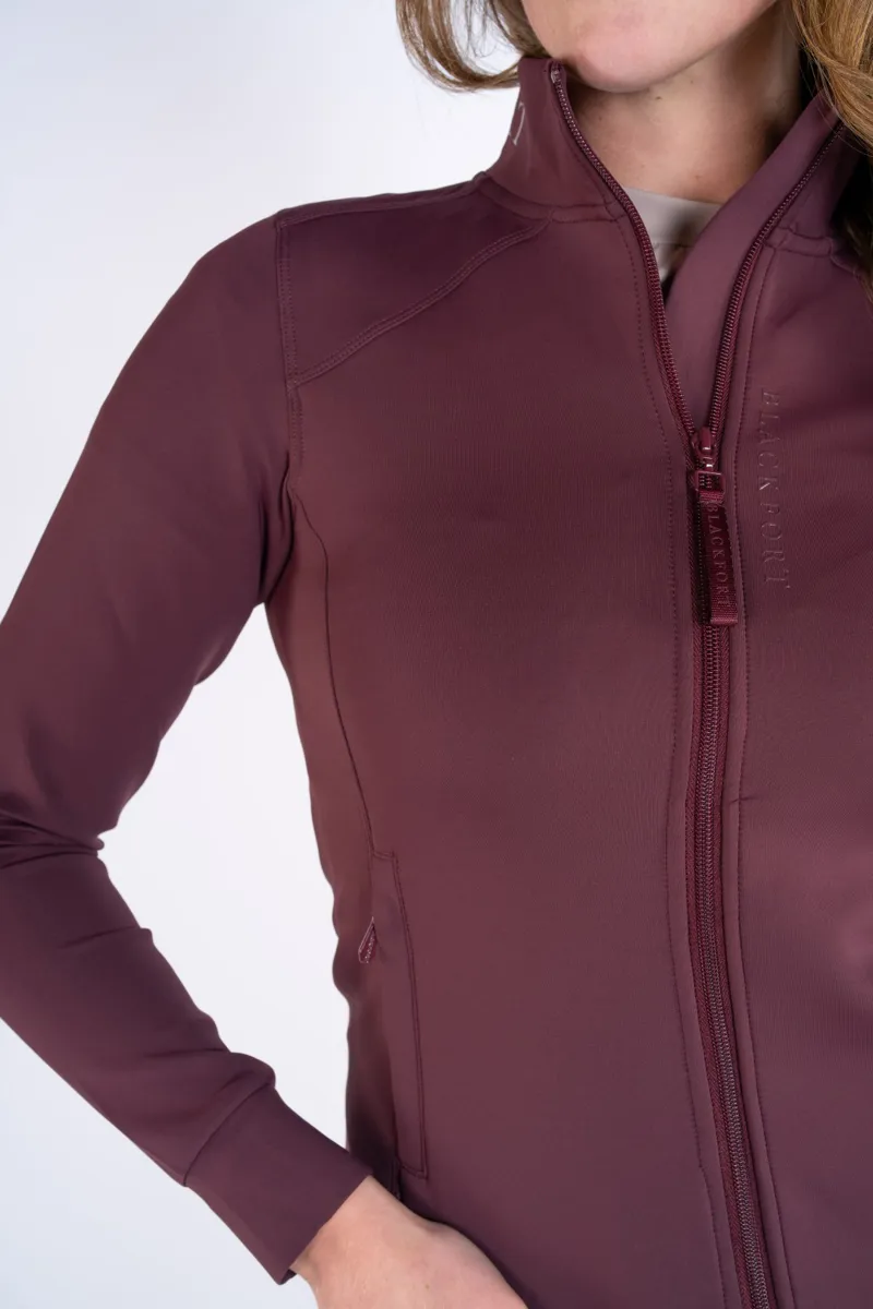 Blackfort Equestrian Nova Jacket Burgundy-1