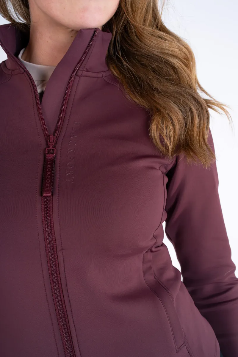 Blackfort Equestrian Nova Jacket Burgundy-2