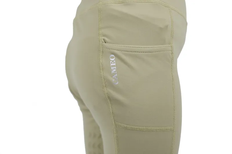 Cameo Core Collection Junior Riding Tights Beige -2