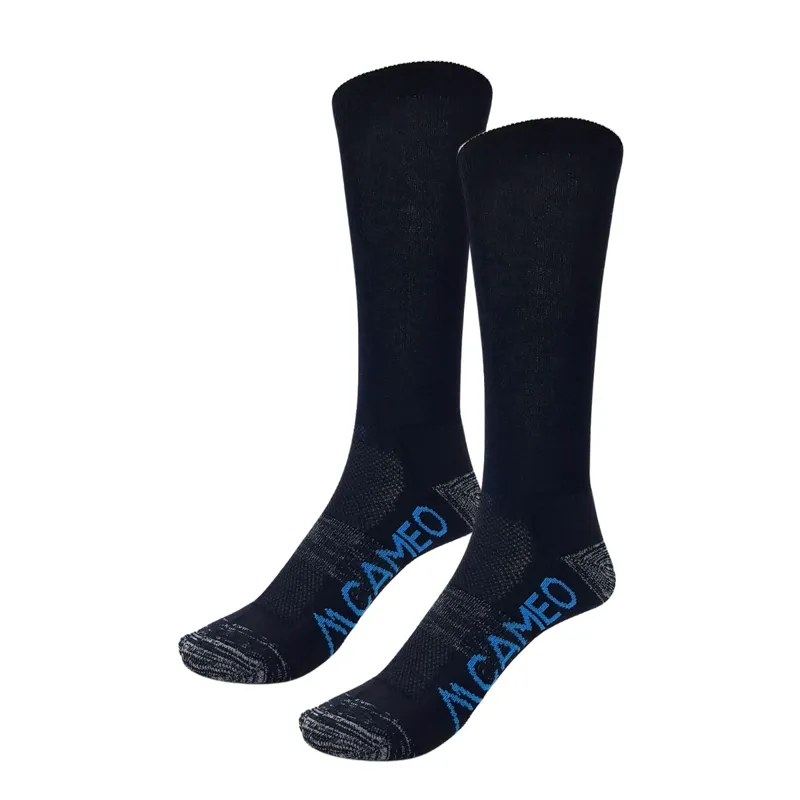 Cameo Bamboo Boot Sock Black