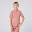 Cameo Junior Short Sleeve Baselayer Dusky Pink