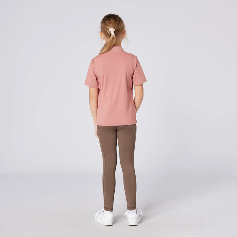 Cameo Junior Short Sleeve Baselayer Dusky Pink-5