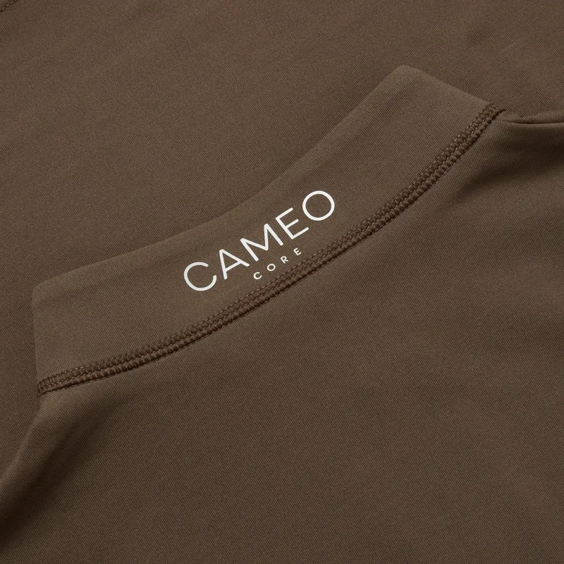 Cameo Junior Short Sleeve Baselayer Mocha-2