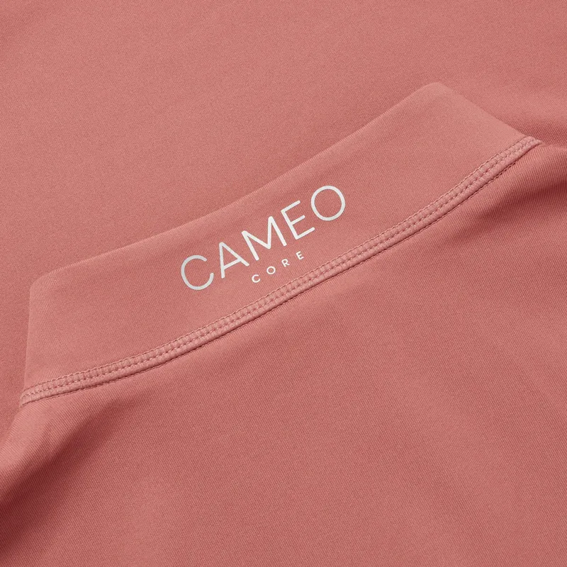 Cameo Womens Short Sleeve Baselayer Dusky Pink-3