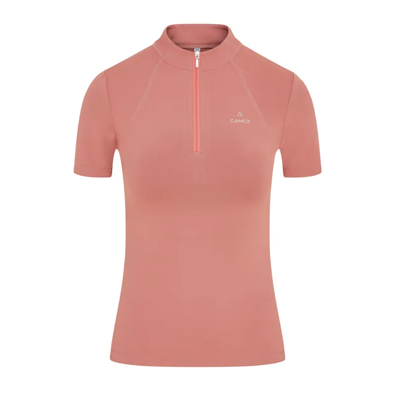 Cameo Womens Short Sleeve Baselayer Dusky Pink