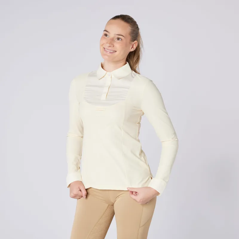 Cameo Womens Classic Long Sleeve Show Shirt Yellow