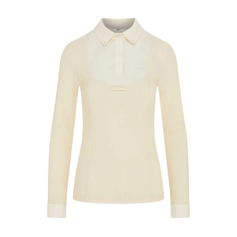 Cameo Womens Classic Long Sleeve Show Shirt Yellow-6