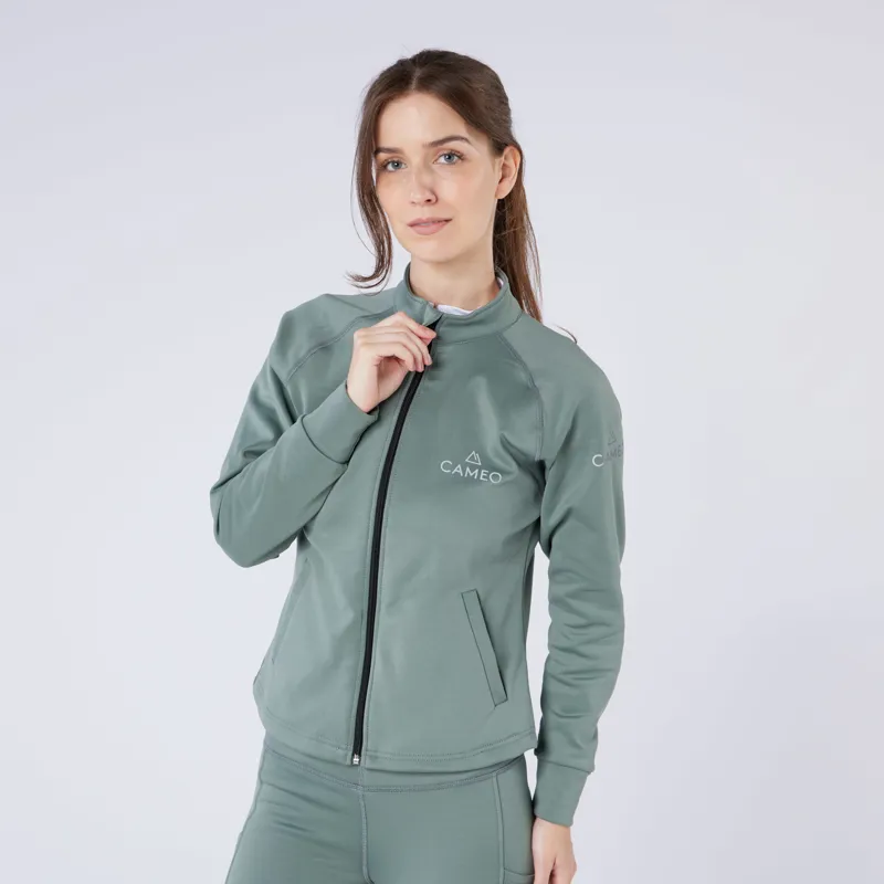 Cameo Ladies Riding Tight And Jacket Set Sage-1