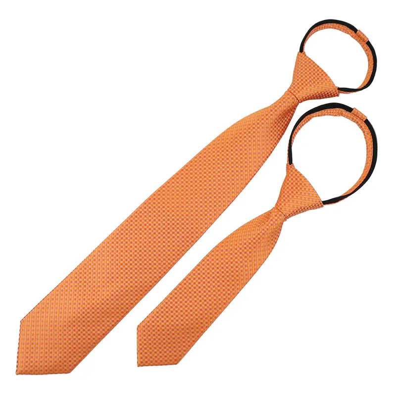 Cameo Junior Zip Show Tie Orange