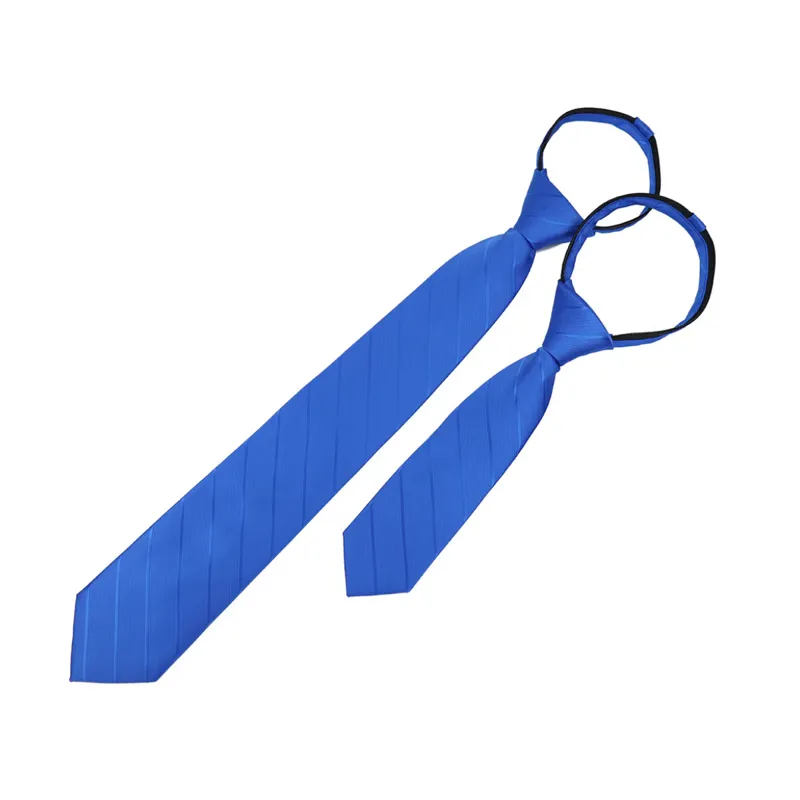 Cameo Adults Zip Show Tie Royal Blue