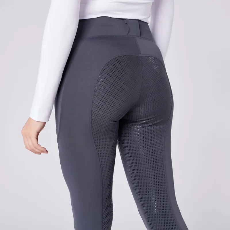 Cameo Ladies Performance Riding Tights Dark Grey