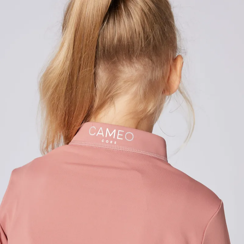 Cameo Junior Core Baselayer Dusky Pink-2