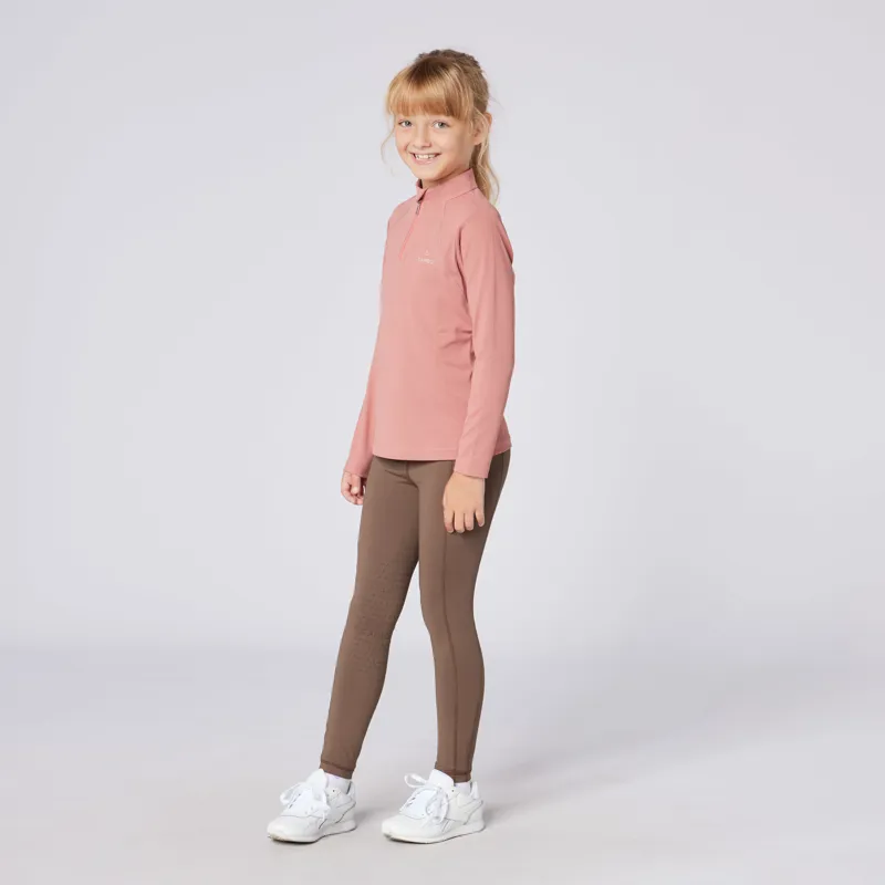 Cameo Junior Core Baselayer Dusky Pink-6