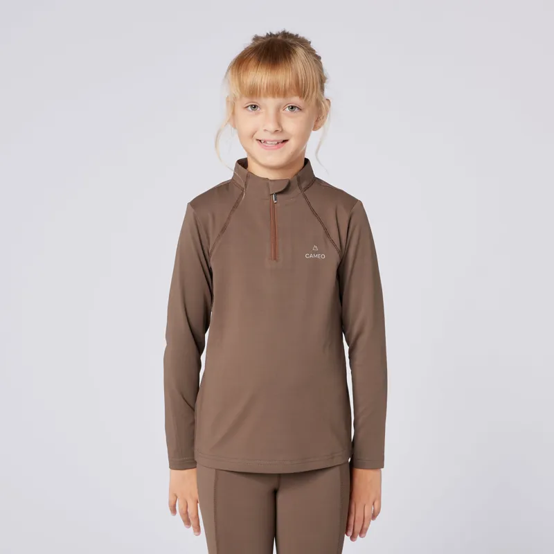 Cameo Junior Core Baselayer Mocha