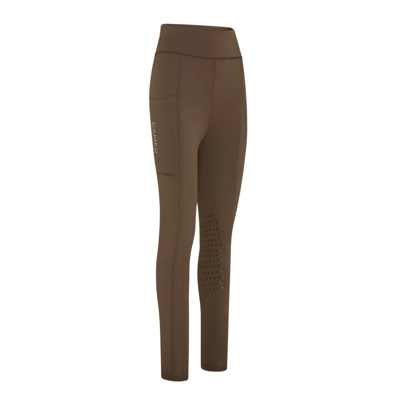 Cameo Womens Core Riding Tights Mocha