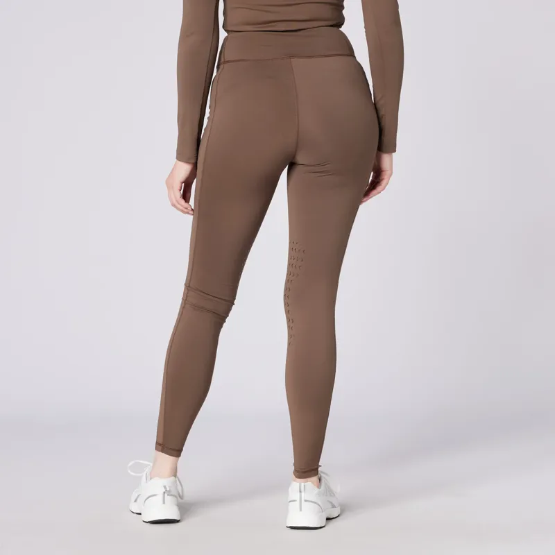 Cameo Womens Core Riding Tights Mocha-3