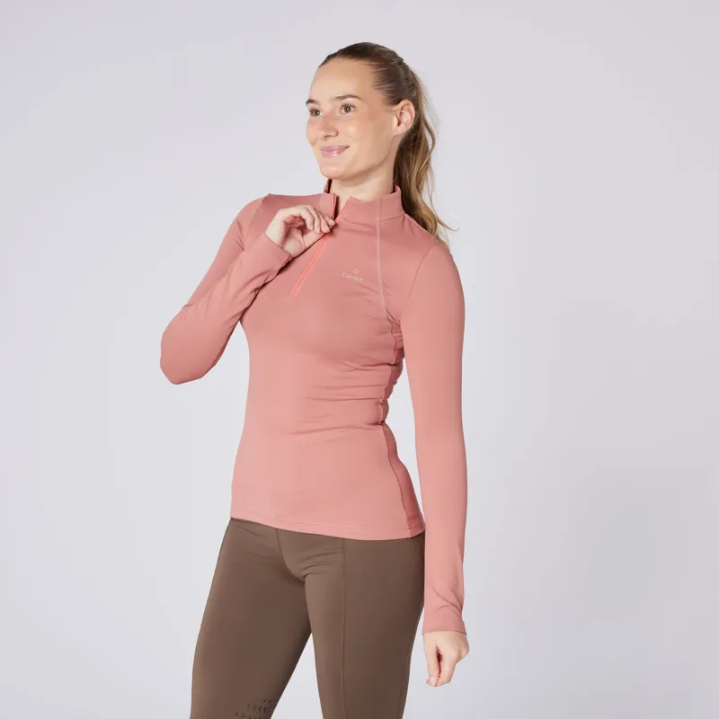 Cameo Womens Core Baselayer Dusky Pink-5