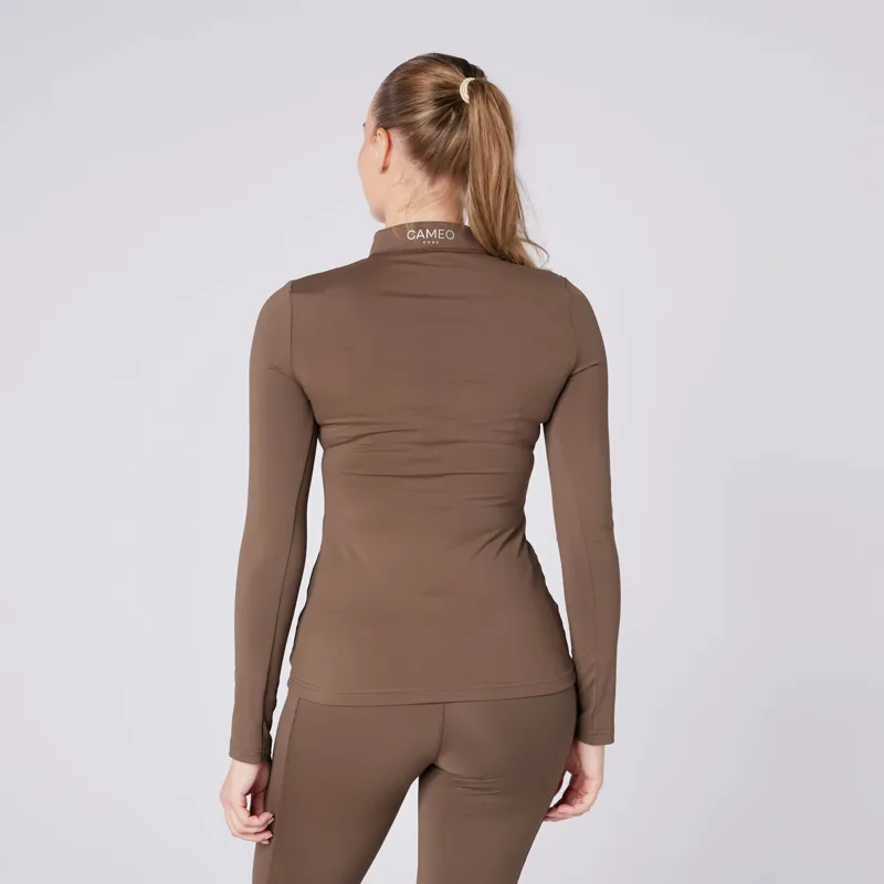 Cameo Womens Core Baselayer Mocha-1