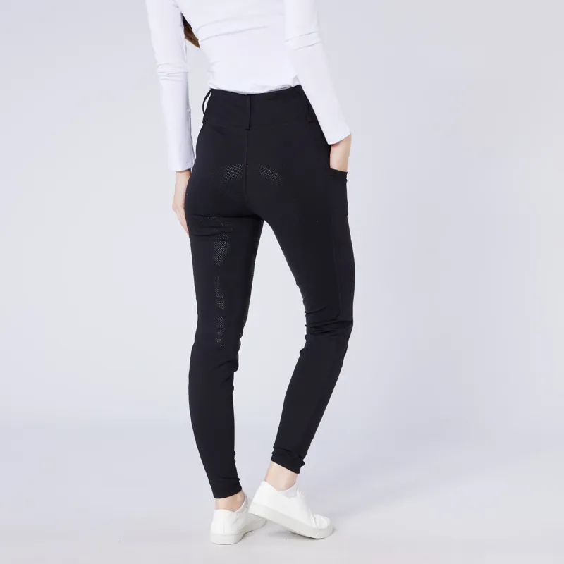 Cameo Ladies All Season Riding Tights Dark Grey-2