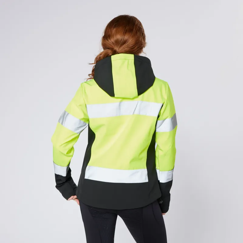 Cameo Water Repellant Hi Viz Jacket Yellow-4