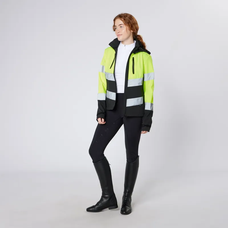 Cameo Water Repellant Hi Viz Jacket Yellow-6