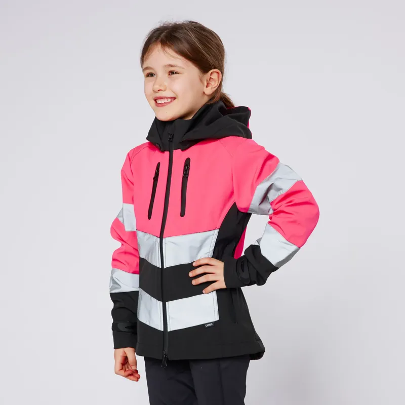 Cameo Junior Hi Viz Jacket Pink-6