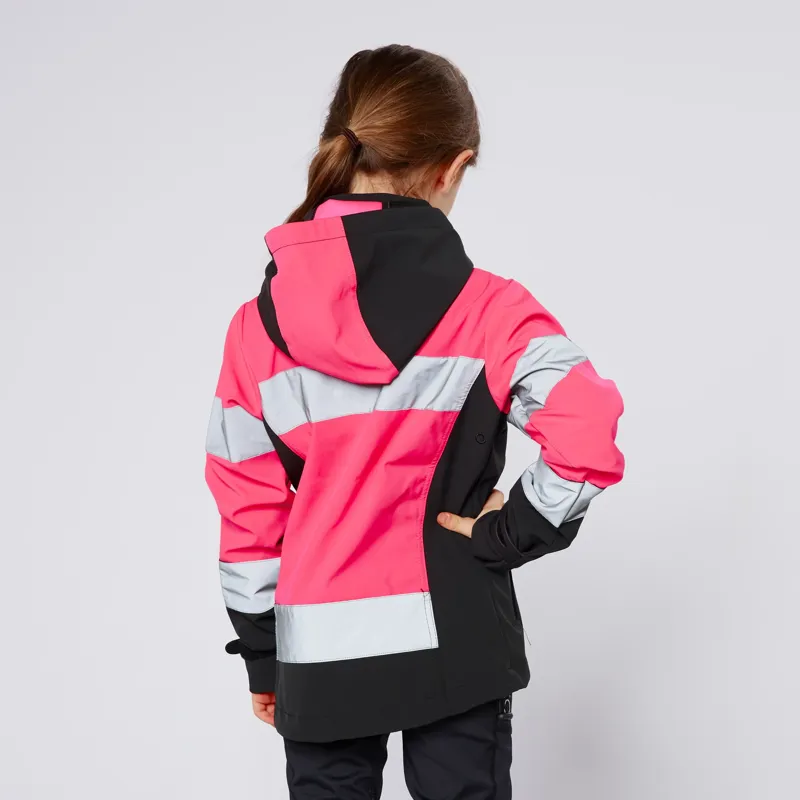 Cameo Junior Hi Viz Jacket Pink-1