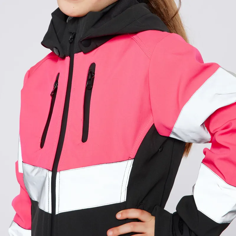 Cameo Junior Hi Viz Jacket Pink-7