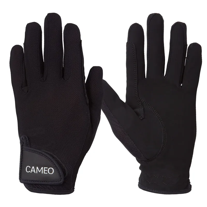 Cameo Performance Riding Gloves Brown