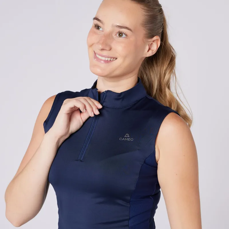 Cameo Womens Summer Baselayer Navy-1