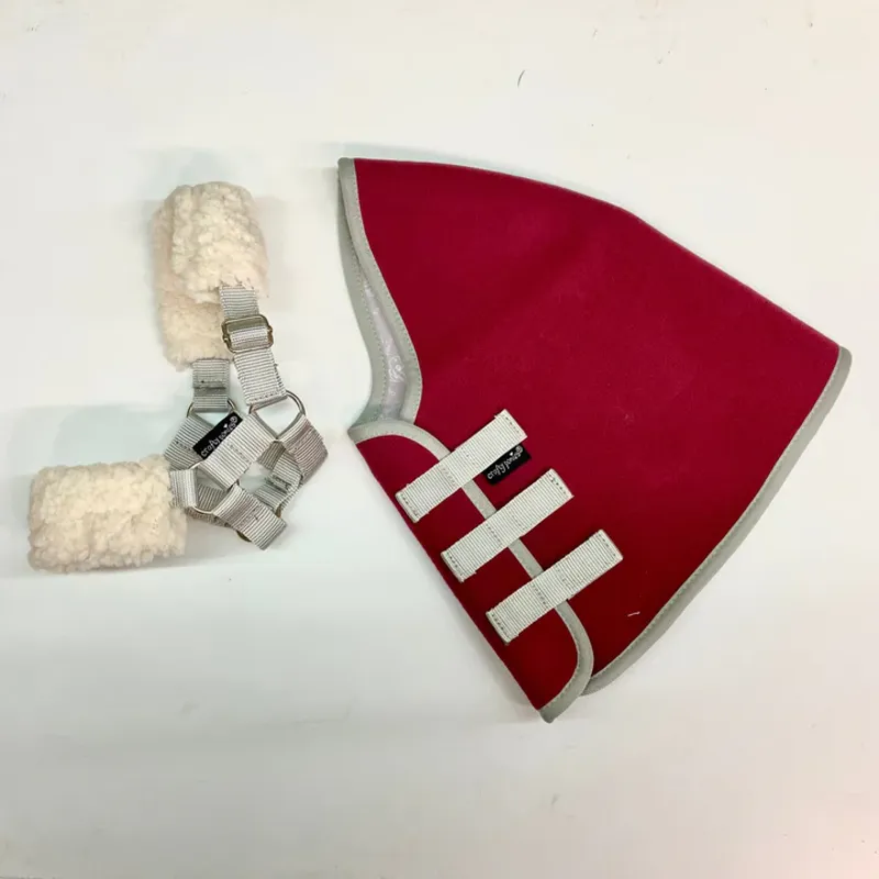 Crafty Ponies Hobby Horse Rug Set Burgundy