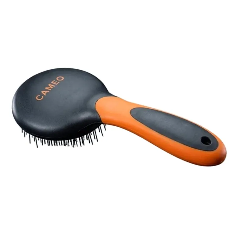 Cameo Mane And Tail Brush Black/Orange