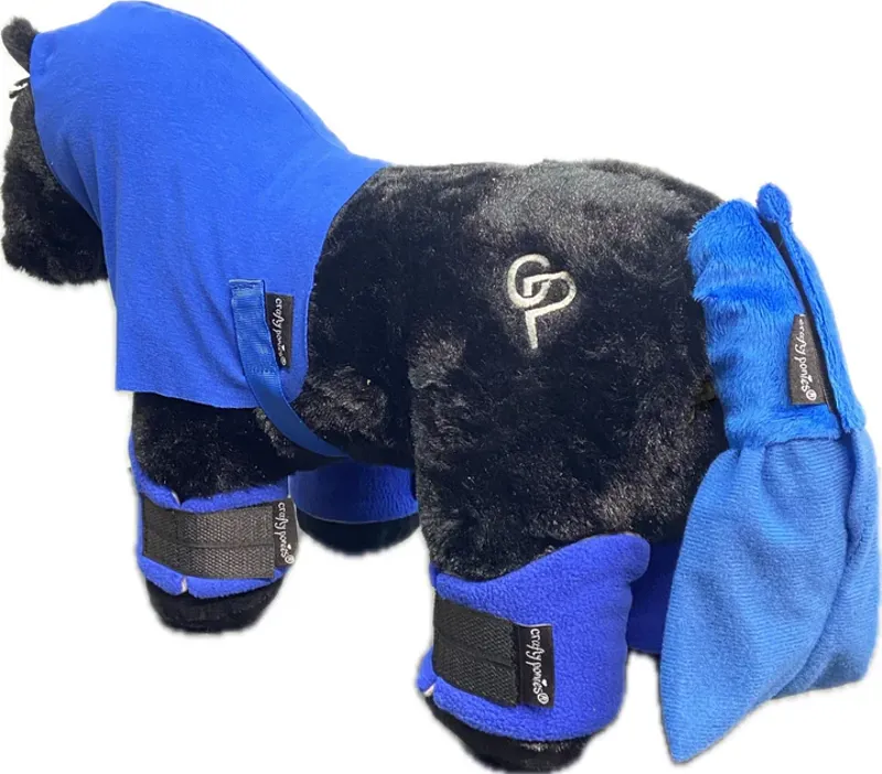 Crafty Ponies Travel Rug Set Blue