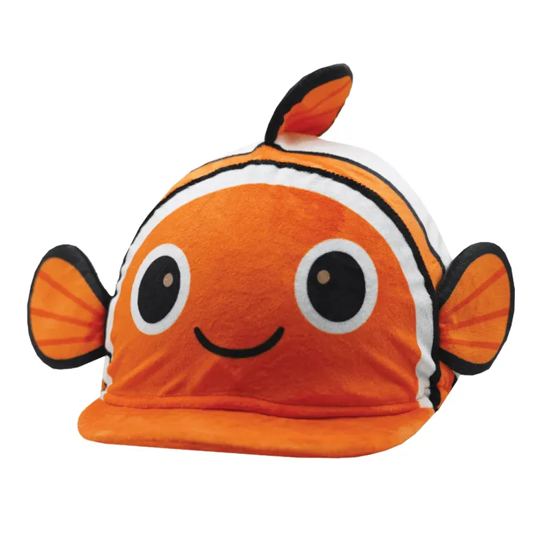 Equetech Childs Clarkii Clownfish Hat Silk