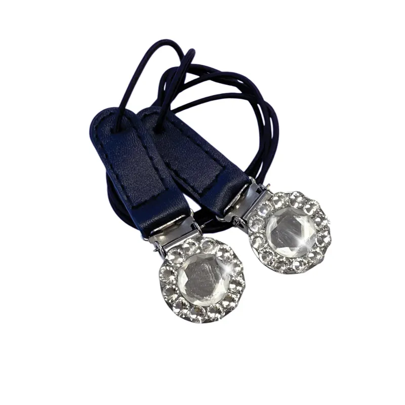 Equetech Crystal Showing Number Clips Navy