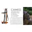 Cameo Classic Hunt Bridle 2 Browbands Brown