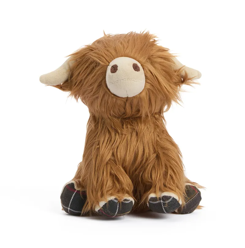 Barbour Highland Cow Dog Toy