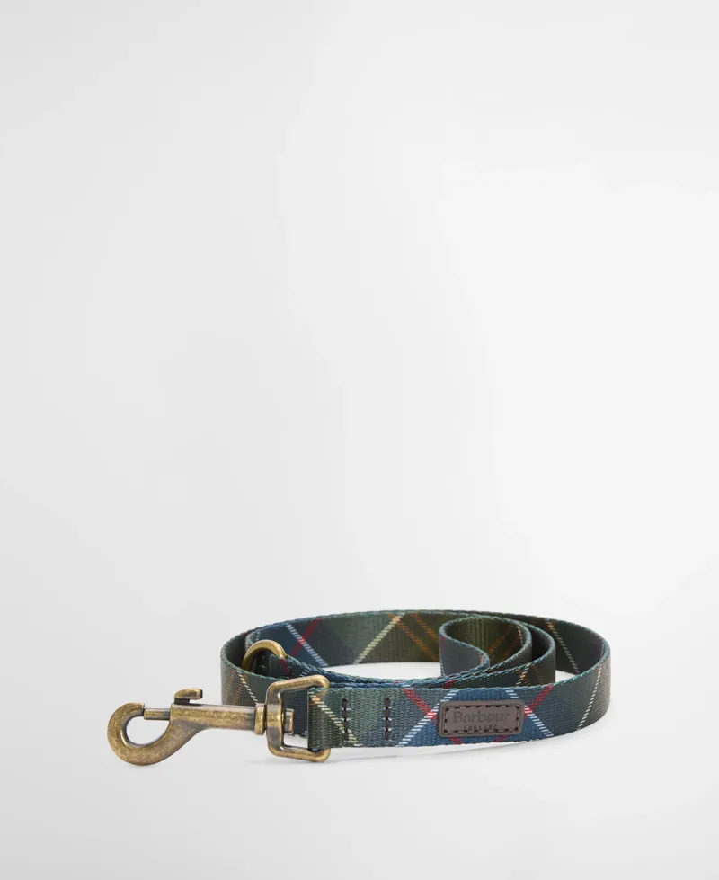 Barbour Tartan Printed Dog Lead Classic Tartan