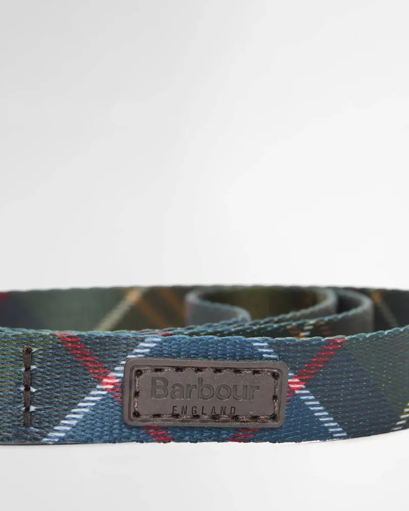 Barbour Tartan Printed Dog Lead Classic Tartan-2
