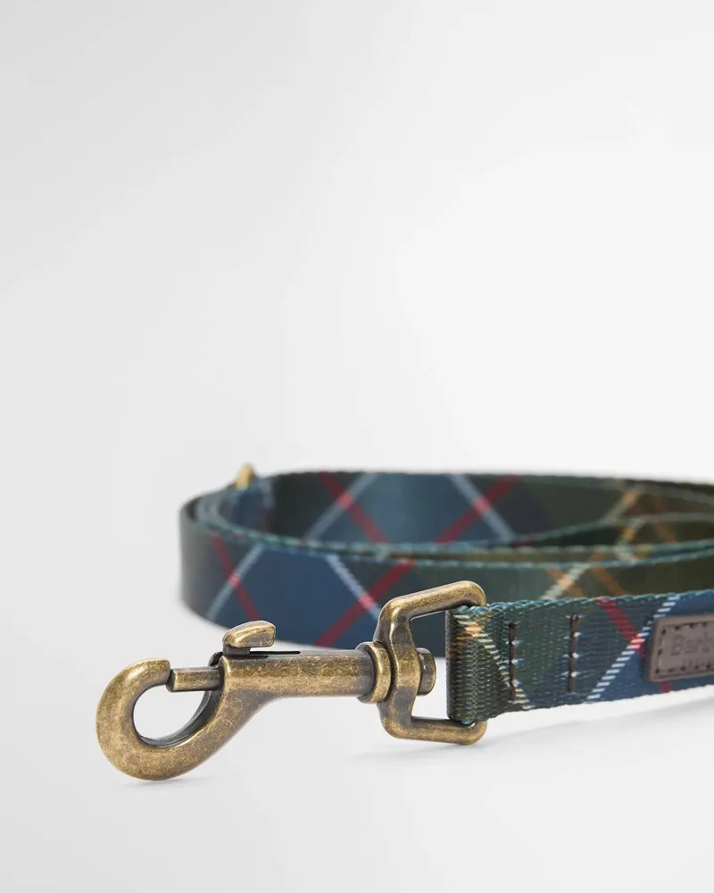Barbour Tartan Printed Dog Lead Classic Tartan-1