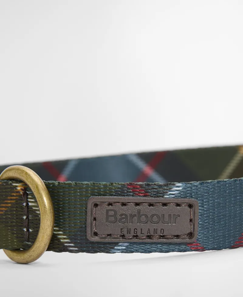 Barbour Tartan Printed Dog Collar Classic Tartan-3