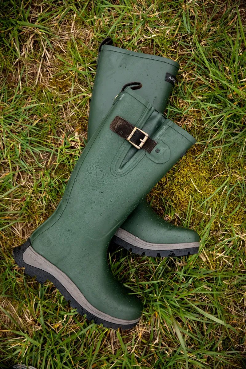 Ariat Mens Woodstock Rubber Boot Olive Night