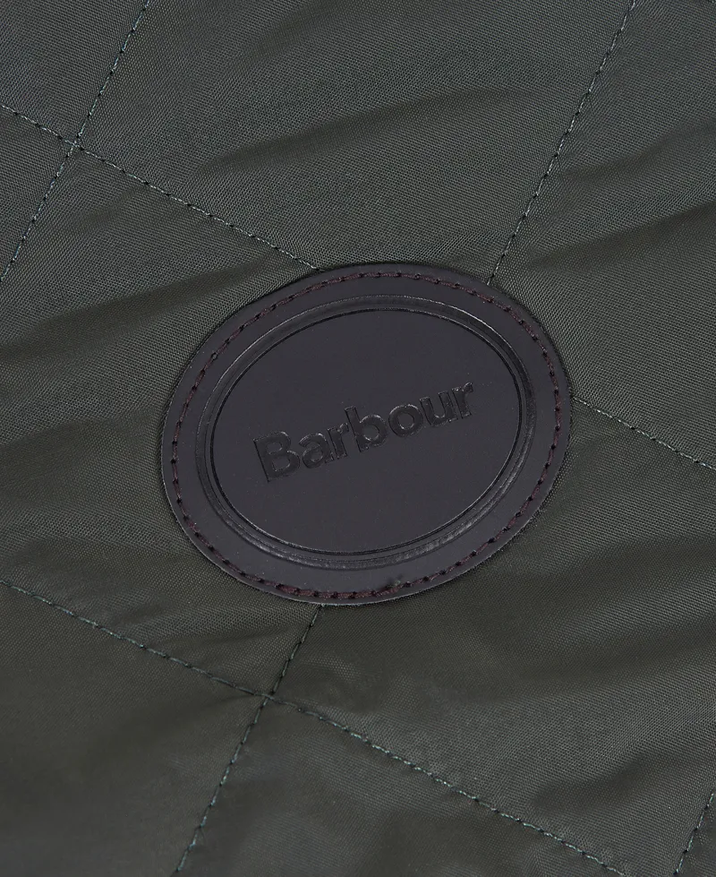 Barbour Quilted Dog Coat Olive-2