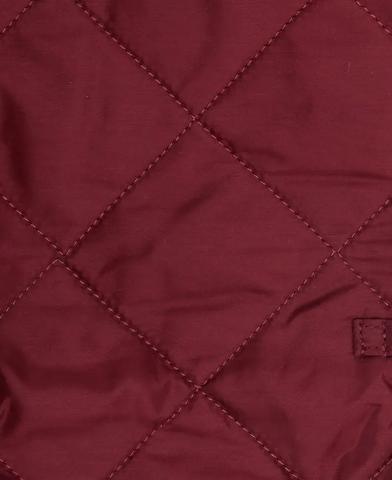 Barbour Quilted Dog Coat Rosewood-4